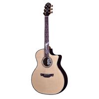 CRAFTER PK G-1000CE GA BODY, SOLID SPRUCE TOP, PEACOCK INLAY, GLOSS, LR BAGGS ANTHEM EQ
