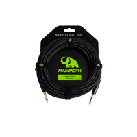 MAMMOTH MAM FLEX G30, 30ft Instrument Cable, Straight Jack to Straight Jack.