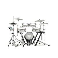 EFNOTE 3B EFD-3B ELECTRONIC DRUM KIT, WHITE SPARKLE W/FULL HARDWARE SET