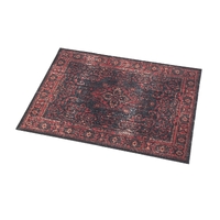 DNB VPPA PEDAL AMP BLR BLACK RED STAGE MAT, 80 x 60cm