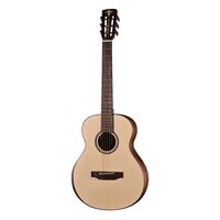 CRAFTER MINO/BLACK WALNUT SMALL BODY, SOLID SPRUCE TOP, SATIN, DS-2 PRO SOUNDHOLE EQ