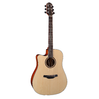CRAFTER HD-250CE/N LH DREADNOUGHT BODY LEFT HAND, SPRUCE TOP, GLOSS, PL-T NV GOLD EQ