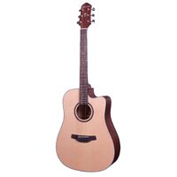 CRAFTER HD-100CE/OP.N DREADNOUGHT BODY, SPRUCE TOP, OPEN PORE, PL-T NV GOLD EQ