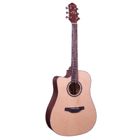 CRAFTER HD-100CE/OP.N LH DREADNOUGHT BODY LEFT HAND, SPRUCE TOP, OPEN PORE, PL-T NV GOLD EQ