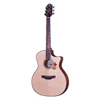 CRAFTER AL G-MAHOCE GA BODY, SOLID SPRUCE TOP, AUTUMN LEAVES INLAY, GLOSS, DS-2 PRO SOUNDHOLE EQ