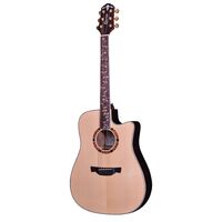 CRAFTER STG D-27CE DREADNOUGHT BODY, SOLID ENGELMANN SPRUCE TOP, GLOSS, NX GOLD EQ