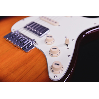 CRAFTER MODERN SEOUL S VVS RS TS, TOBACCO SUNBURST, HSS ELECTRIC GUITAR