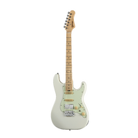 CRAFTER SILHOUETTE S VVS MP OW, OLYMPIC WHITE, HSS ELECTRIC GUITAR
