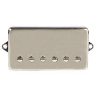 Asatobucker, Humbucker Pickup, Bridge 53mm position, Raw Nickel cover