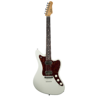 SUHR 01-CJM-0018 Classic JM, Olympic White, HH, TonePros TP6, Parchment Pickguard