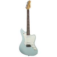 SUHR 01-CJM-0023 Classic JM, Sonic Blue, S90, SSCII, 510, Parchment Pickguard