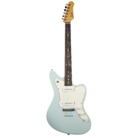 SUHR 01-CJM-0024 Classic JM, Sonic Blue, S90, SSCII, TonePros TP6, Parchment Pickguard