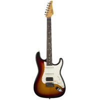 SUHR 01-CLS-0001 Classic S, 3 Tone Burst, Indian Rosewood fingerboard, HSS, SSCII