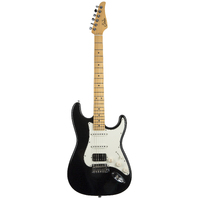 SUHR 01-CLS-0007 Classic S, Black, Maple fingerboard, HSS, SSCII