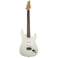 SUHR 01-CLS-0010 Classic S, Olympic White, Indian Rosewood fingerboard, SSS, SSCII