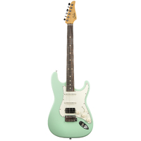 SUHR 01-CLS-0017 Classic S, Surf Green, Indian Rosewood fingerboard, HSS, SSCII
