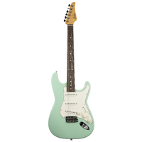 SUHR 01-CLS-0018 Classic S, Surf Green, Indian Rosewood fingerboard, SSS, SSCII
