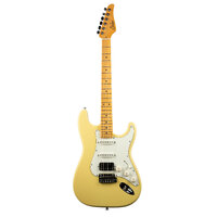SUHR 01-CLS-0023 Classic S, Vintage Yellow, Maple fingerboard, HSS, SSCII