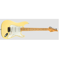 Classic S, Vintage Yellow, Maple fingerboard, SSS, SSCII