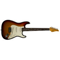 SUHR 01-CSA-0002 Classic S Antique, 3 Tone Burst, Indian Rosewood fingerboard, SSS, SSCII