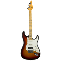 SUHR 01-CSA-0003 Classic S Antique, 3 Tone Burst, Maple fingerboard, HSS, SSCII