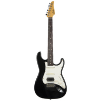 SUHR 01-CSA-0005 Classic S Antique, Black, Indian Rosewood fingerboard, HSS, SSCII