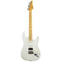 SUHR 01-CSA-0011 Classic S Antique, Olympic White, Maple fingerboard, HSS, SSCII