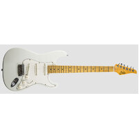 Classic S Antique, Olympic White, Maple fingerboard, SSS, SSCII