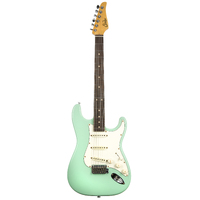 SUHR 01-CSA-0018 Classic S Antique, Surf Green, Indian Rosewood fingerboard, SSS, SSCII