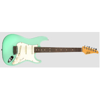 Classic S Antique, Surf Green, Indian Rosewood fingerboard, SSS, SSCII