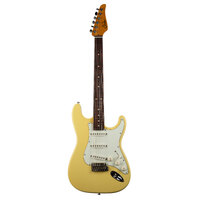 SUHR 01-CSA-0022 Classic S Antique, Vintage Yellow, Indian Rosewood fingerboard, SSS, SSCII