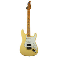 SUHR 01-CSA-0023 Classic S Antique, Vintage Yellow, Maple fingerboard, HSS, SSCII