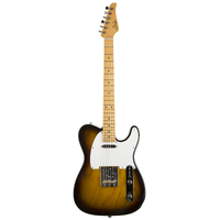SUHR 01-CLT-0025 Classic T, 2 Tone Tobacco Burst, Swamp Ash, Maple fingerboard, SS, SSCII
