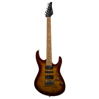 SUHR 01-MDP-0049 Modern Plus, Bengal Burst, Roasted Maple fingerboard, HSH