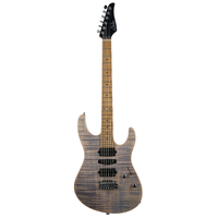 SUHR 01-MDP-0057 Modern Plus, Trans Blue Denim/Slate, Roasted Maple fingerboard, HSH