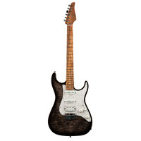 SUHR 01-STP-0050 Standard Plus, Trans Charcoal Burst, Pau Ferro fingerboard, HSS, SSCII