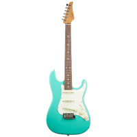 SUHR 01-SIG-0002 Scott Henderson Signature Series Classic, Seafoam Green, SSS, SSCII