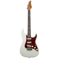 SUHR 01-SIG-0009 Scott Henderson Signature Series Classic, Olympic White, SSS, SSCII