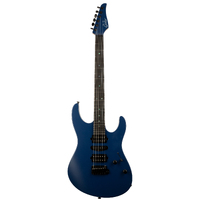 SUHR 01-LTD-0014 Modern Terra, Deep Sea Blue, Basswood, Plain Maple, Maple, Ebony, Black Hardware, HSH, 510