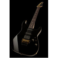 SUHR 01-LTD-0032 Standard Legacy, Black, Okoume, Plain Maple, Maple, IRW, Gold Hardware, EMG HSS, OFR