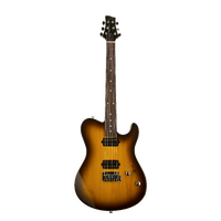 SUHR 01-OSO-0003 SHORT SCALE, ALDER, 2 TONE TOBACCO BURST, ROSEWOOD, 2 POST, ELECTRIC GUITAR
