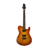 SUHR 01-OSO-0004 SHORT SCALE, ALDER, TEA BURST, ROSEWOOD, 2 POST, ELECTRIC GUITAR