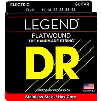 DR FL-11   LEGEND™ - Polished Flatwound: Light 11-48 