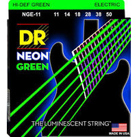 DR NGE-11   HI-DEF NEON™ - GREEN Colored: Heavy 11-50 