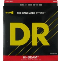 DR LR5-40   HI-BEAM™ - Stainless Steel: 5-String Light 40-120 