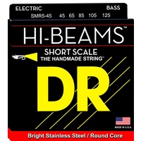 DR SMR5-45   HI-BEAM™ - Stainless Steel: 5-String Medium 45-125 Short Scale
