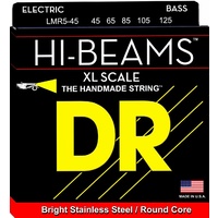 DR LMR5-45   HI-BEAM™ - Stainless Steel: 5-String Medium 45-125 X-long Scale