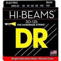 DR MR6-30   HI-BEAM™ - Stainless Steel: 6-String Medium 30-125 