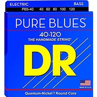 DR PB5-40   PURE BLUES™ - Quantum Nickel™: 5-String Light 40-120 