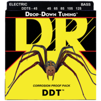 DR DDT5-45   DDT™ - Drop Down Tuning: 5-String Medium 45-125 